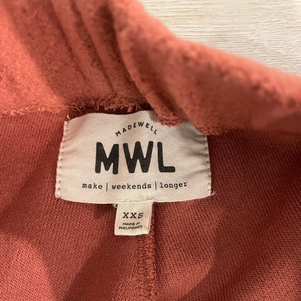 Madewell lounge pants , large pockets , wide leg - Picture 3 of 4